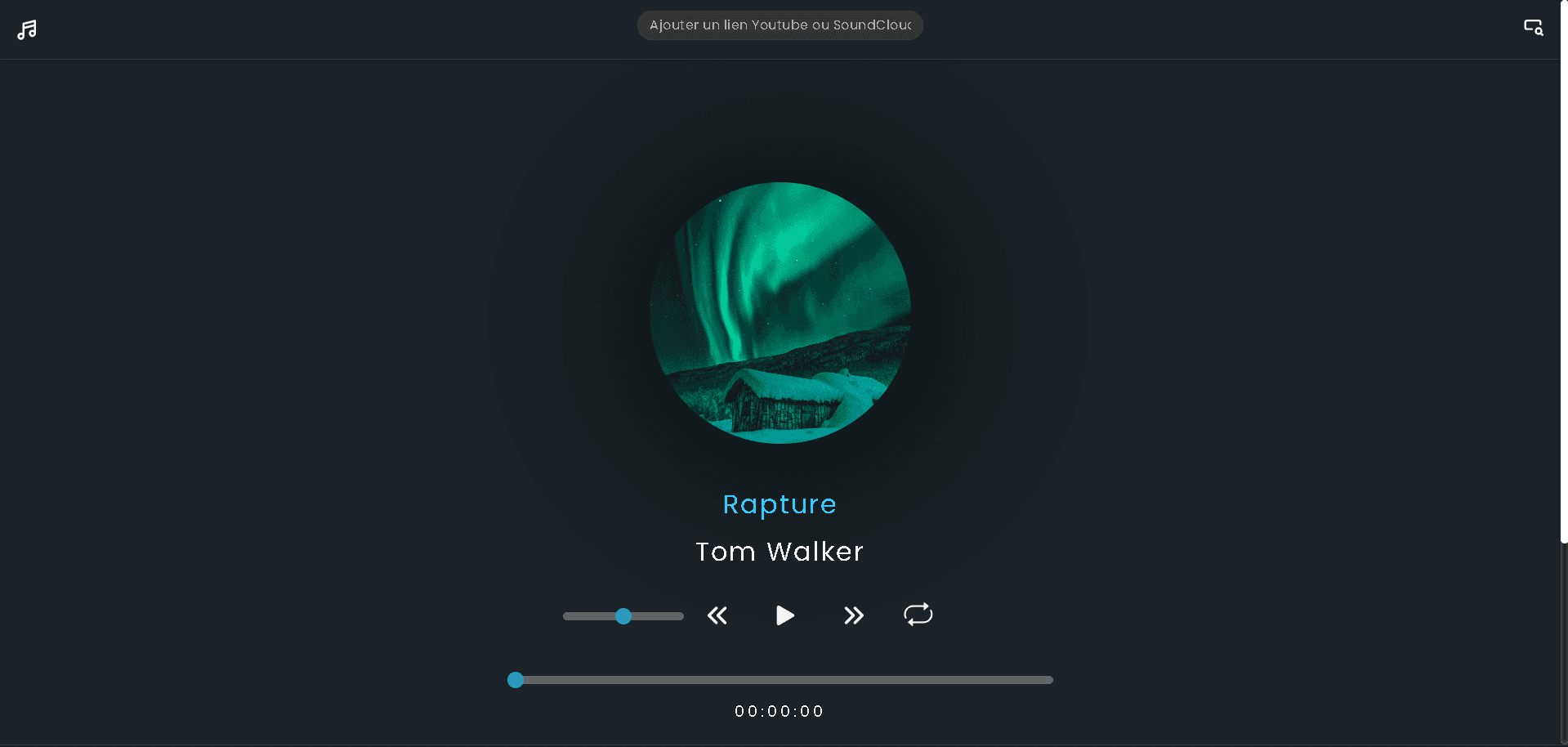 Music player project